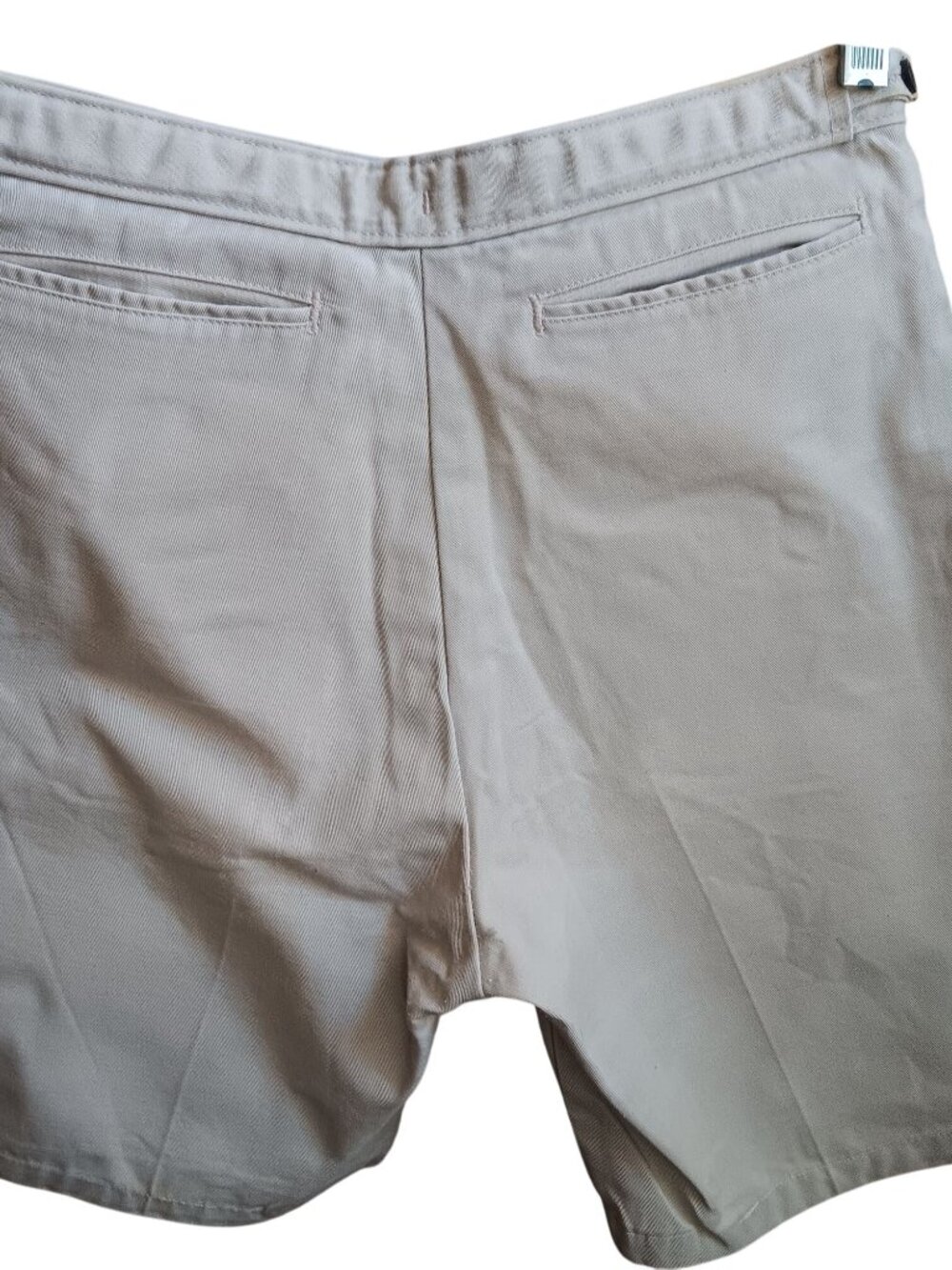 25" 10 BOYS Vintage Shorts THICK KOREATRON IVORY IVY LEAGUE Shorts 1970's